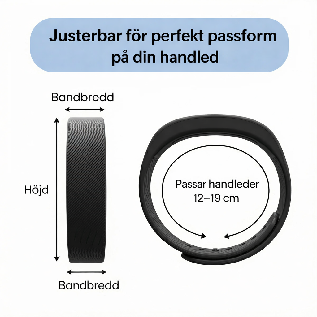 Tyst Handleds-Väckarklocka